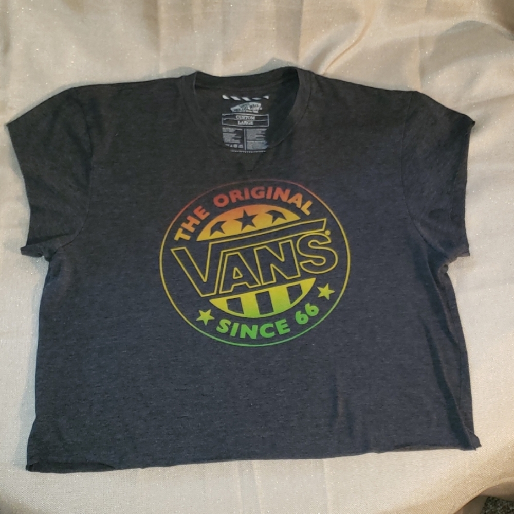 🏷 Altered Vans Crop T-shirt